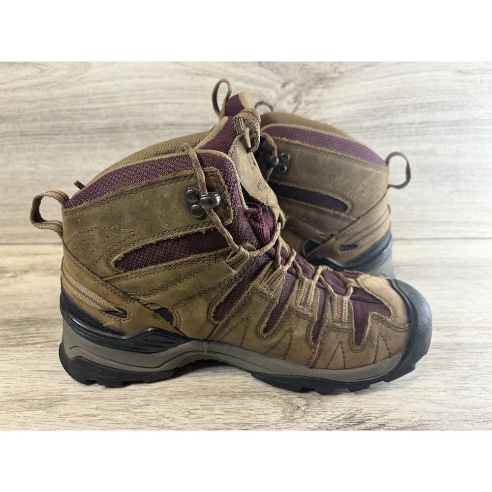 Keen Women's Gypsum Mid Hiking Boot 52019 SHEG Brown Size 8.5 Shoes Athletic - Picture 6 of 8
